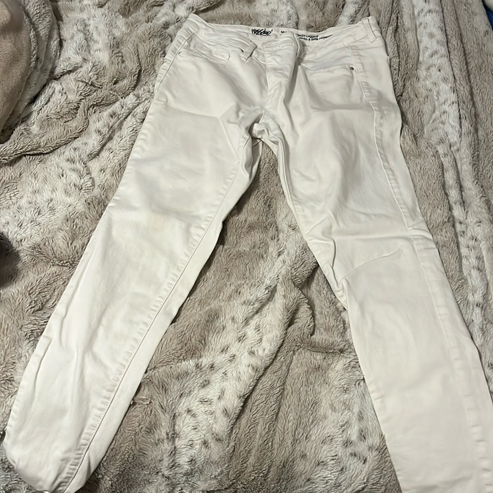 white pants , size wore a few times